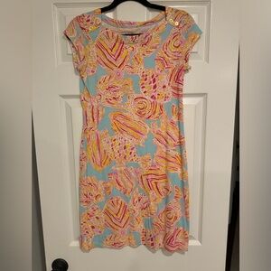 Lilly Pulitzer Loren Short Sleeve Boatneck Dress